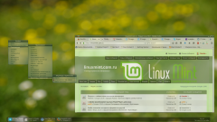 Fluxbox + tint2 Linux Mint  17.3 Rosa