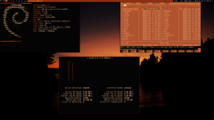 Debian 9.3 и DWM