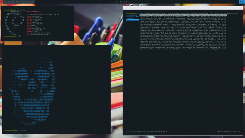 Debian 9.7 и Openbox